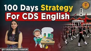 100 days strategy for CDS | How to cover English for CDS II 2023 | By Vasundhra Thakur