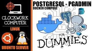 🐋DOCKER POSTGRESQL🐘 PGADMIN 🐧 IMPLEMENTACIÓN con DOCKER COMPOSE en UBUNTU SERVER 24.04