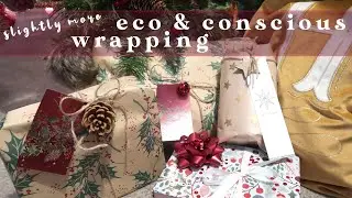 ❄ CONSCIOUS CHRISTMAS WRAPPING IDEAS | ECO, RECYCLING & REUSING ❄