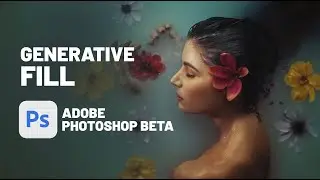 ADICIONANDO FLORES NA CENA - GENERATIVE FILL - PHOTOSHOP BETA