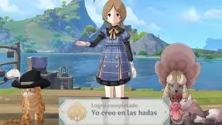 Misión: Poema libre || Logro: Yo creo en las hadas - Genshin Impact