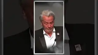 Ален Делон. Трогательная речь о сегодняшнем дне