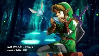 MagicMusicX -  Legend of Zelda Ocarina Of Time - Lost Woods (Chill Remix  Lo fi)