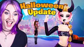NEW Dress To Impress Halloween Update CHALLENGE With JoeyGraceffaGames!
