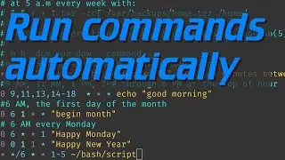 How To Setup A Cron Job Using Crontab