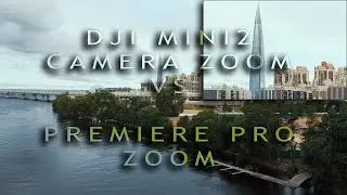 Dji Mini2 zoom test. Camera VS editor (Premiere Pro)