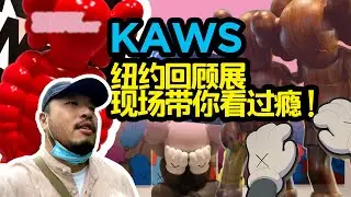 纽约潮展，KAWS 超难预约的大展一次看过瘾【CHUBBY CHATCHAT】KAWS WHAT PARTY @ Brooklyn Museum
