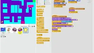 Игра Лабиринт на Scratch. 2 часть.