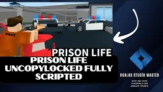 Roblox Studio| Tutorial: Prison Life Uncopylocked Fully Scripted