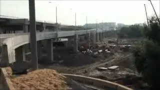 Строительство развязки Вешняки - Люберцы