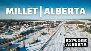 4K Cinematic Drone Footage | Millet, Alberta | Canada | Town Reel