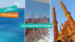 🐠​Parti con Vamonos Vacanze a Sharm insieme ad un gruppo di single come a te!✈️​