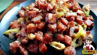 Beef loaf with Chillies ulam recipe!