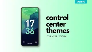 4 New MIUI Themes with control centre support | Best MIUI 14 Themes