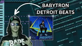 How to Make Detroit Type Beats for Babytron in Fl Studio | Fl Studio Cookup