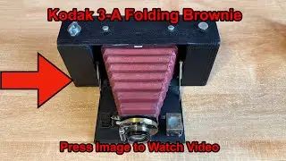 Camera - Kodak 3A Folding Brownie