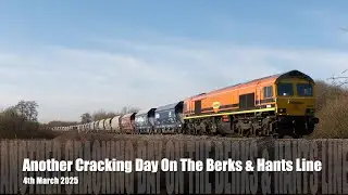 Another Cracking Day on the Berks & Hants Line 04.03.25 -4K