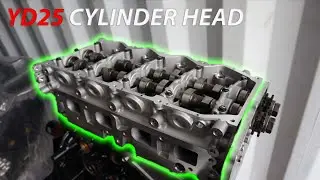 YD25 Navara Cylinder Head Replacement D40, D22, R51