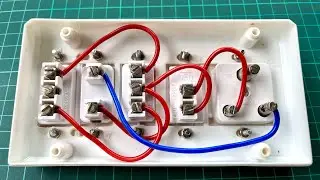 😳2way switch wiring in switch board |