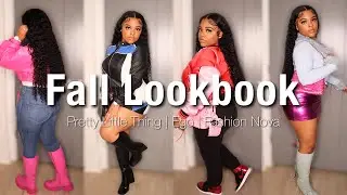 FALL HAUL / LOOKBOOK 🍂🤍 ( PRETTYLITTLETHING , FASHION NOVA , EGO )