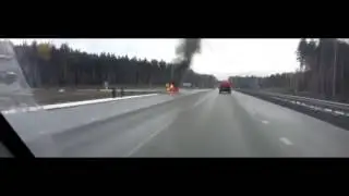 Горящая ГАЗель