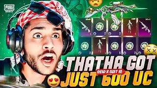 Thatha Got X Suit In 600 UC 🔥 Luckiest + Funniest FIORE X-Suit Crate Opening Ever 😂