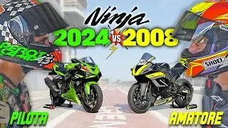 16 ANNI A CONFRONTO - KAWASAKI ZX6R 2024 vs 2008 con Fabrizio Perotti