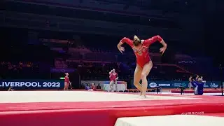 Alice D'Amato (ITA) - Floor Exercise - 2022 World Championships - Podium Training