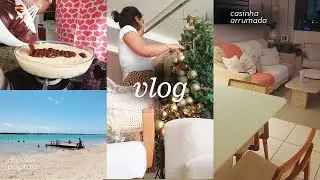 ULTIMOS E PRIMEIROS DIAS DO ANO | Receita de bombom de uva, praia e desmontando árvore de natal