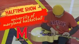 Playing Guitar at the Maryland Basketball Game - 2024
