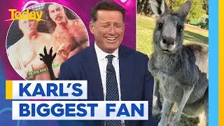 Karl Stefanovic meets his 'biggest fan' | Today Show Australia