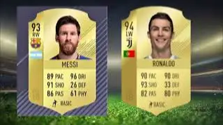 Messi VS Ronaldo Fifa Ratings! 🔥