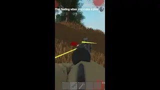Making a play on Roblox Rust be like