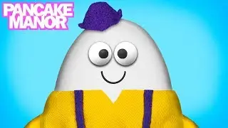 HUMPTY DUMPTY SAT ON A WALL ♫| Nursery Rhyme Song for Kids| Pancake Manor