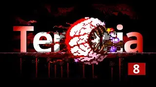 Глаз Ктулху как  убить, арена рельсы - Expert Mode [ Террария прохождение. Terraria 1.3  ]  #8