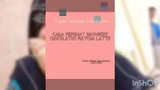 CARA MEMBUAT BROWNIES CHOCOLATOS MATCHA LATTE By : Setya Handayani