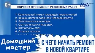 Подготовка к ремонту ➤ПОЭТАПНЫЙ РЕМОНТ КВАРТИРЫ ➤С чего начать ремонт в новостройке ➤➤ AVA Group