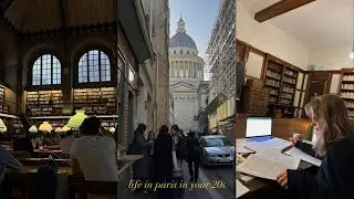 life in paris in your 20s: master's at sorbonne, living in cité u, cas concert & snow in paris