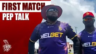 TKR Coach Phil Simmons and Captain Pollard Fire Up the Squad | CPL 2023 First Match Pep Talk