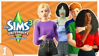 THE UNI LIFE 🎓 || Sims 3 Lepacy || Part 1