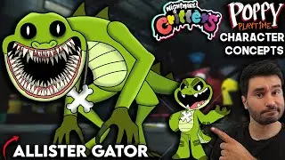 What Could Be In Poppy Playtime | Nightmare Critters | Allister Gator | Character Concept -Chapter 4
