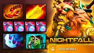 Nightfall ALCHEMIST Carry - Patch 7.37d | Full Gameplay Dota Class