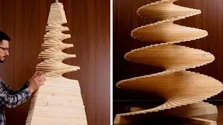 How To Make A PALLET Wood CHRISTMAS Tree 