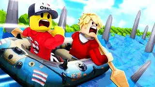 DIVOKÁ JÍZDA NA RAFTU!! | Boat Ride into a Better Life (Roblox)