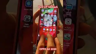 How to turn off talkback on oppo A5 2020 #shorts #smartphone #mobilerestoration #restoration