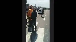 Далекобійники перекрили трасу в протест проти мобілізації