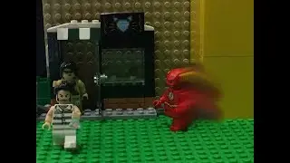 Лего анимация:Один день из жизни флэша/LEGO animation:One day from a Flashe's life
