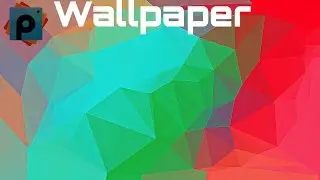 How to Create Amazing Background Wallpaper In PicsArt | PicsArt Tutorial Low Polygon
