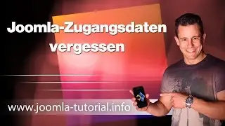 Joomla-Zugangsdaten vergessen