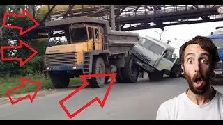 🔞ШОК!! Камаз РАЗБИЛСЯ об колесо БЕЛАЗА👀!!!